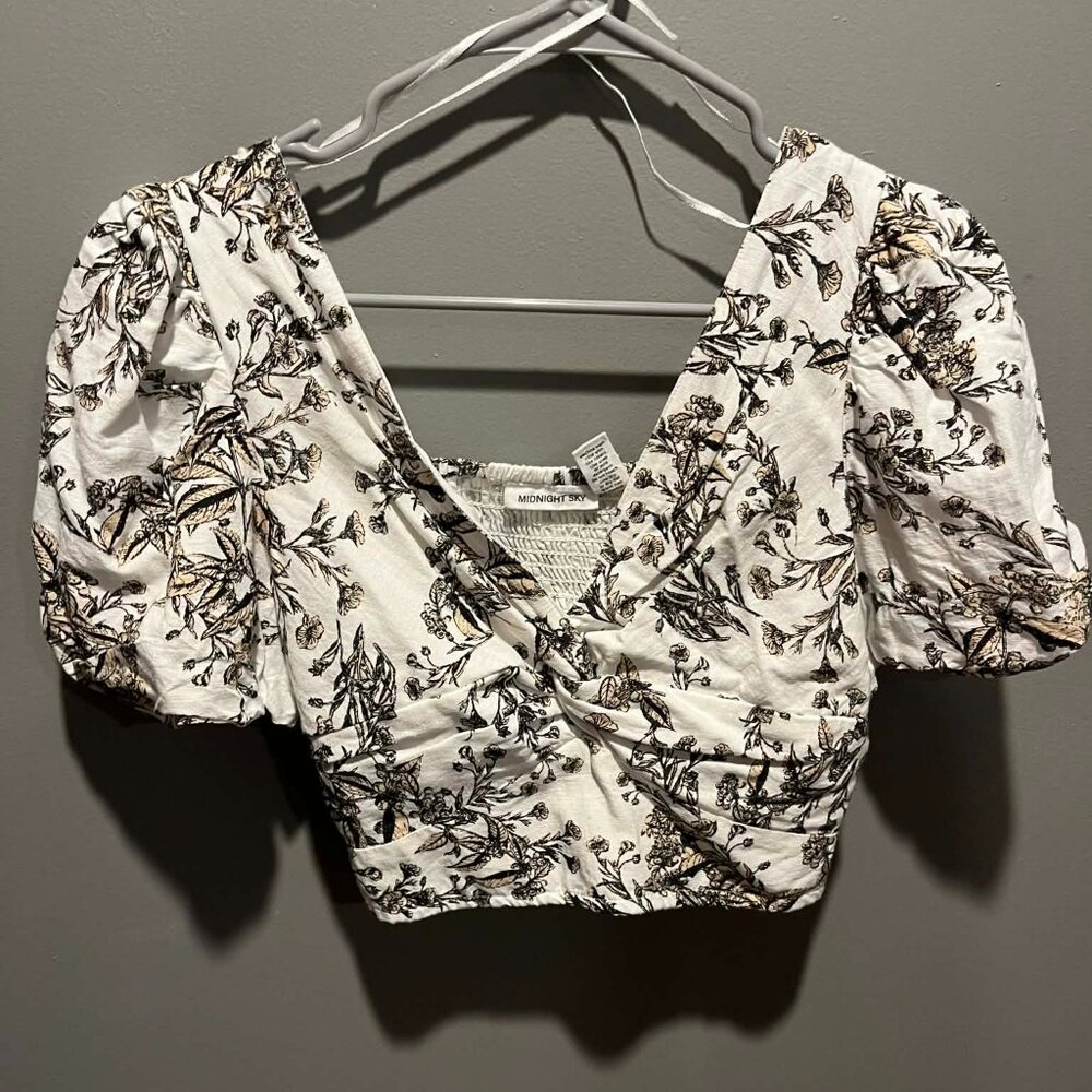 Midnight Sky Cropped Top Medium